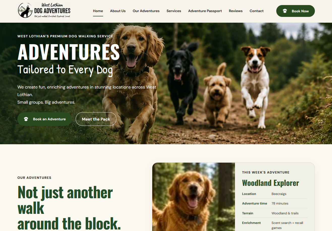 West Lothian Dog Adventures